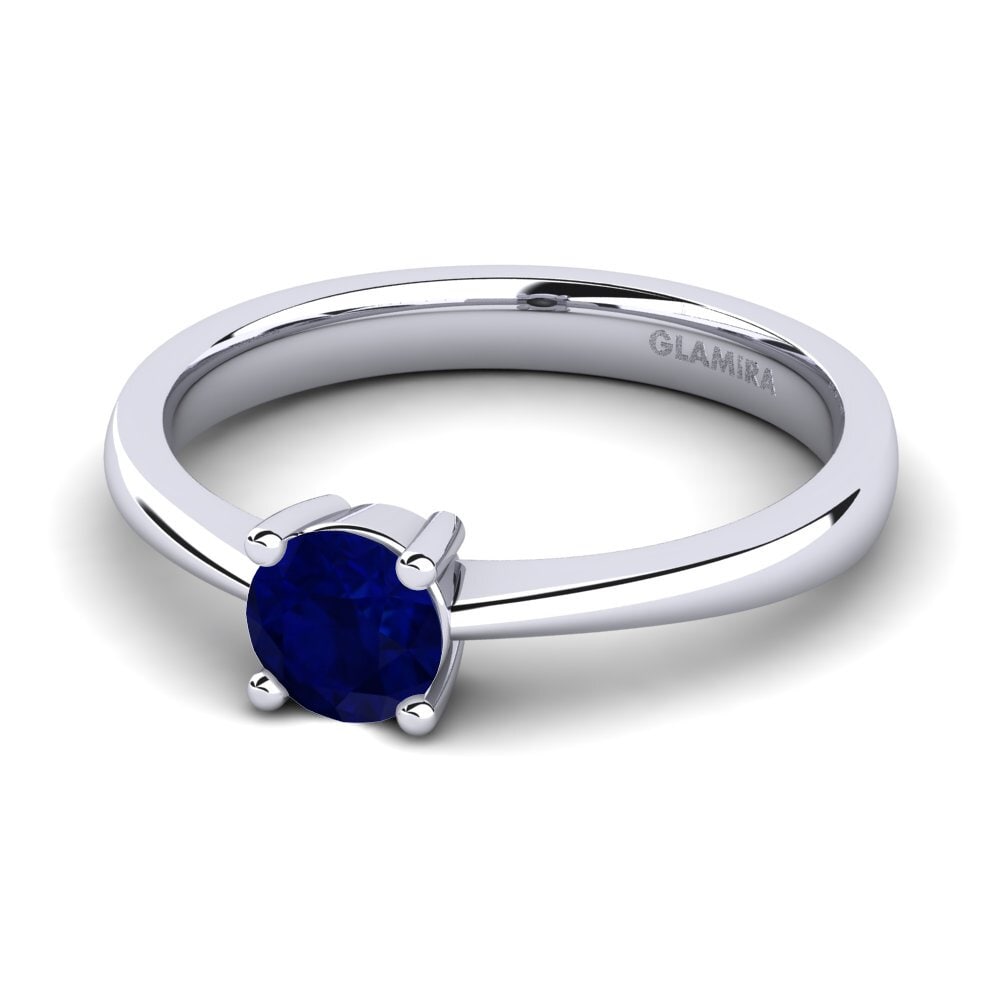 Saphir Verlobungsring Julia 0.5crt