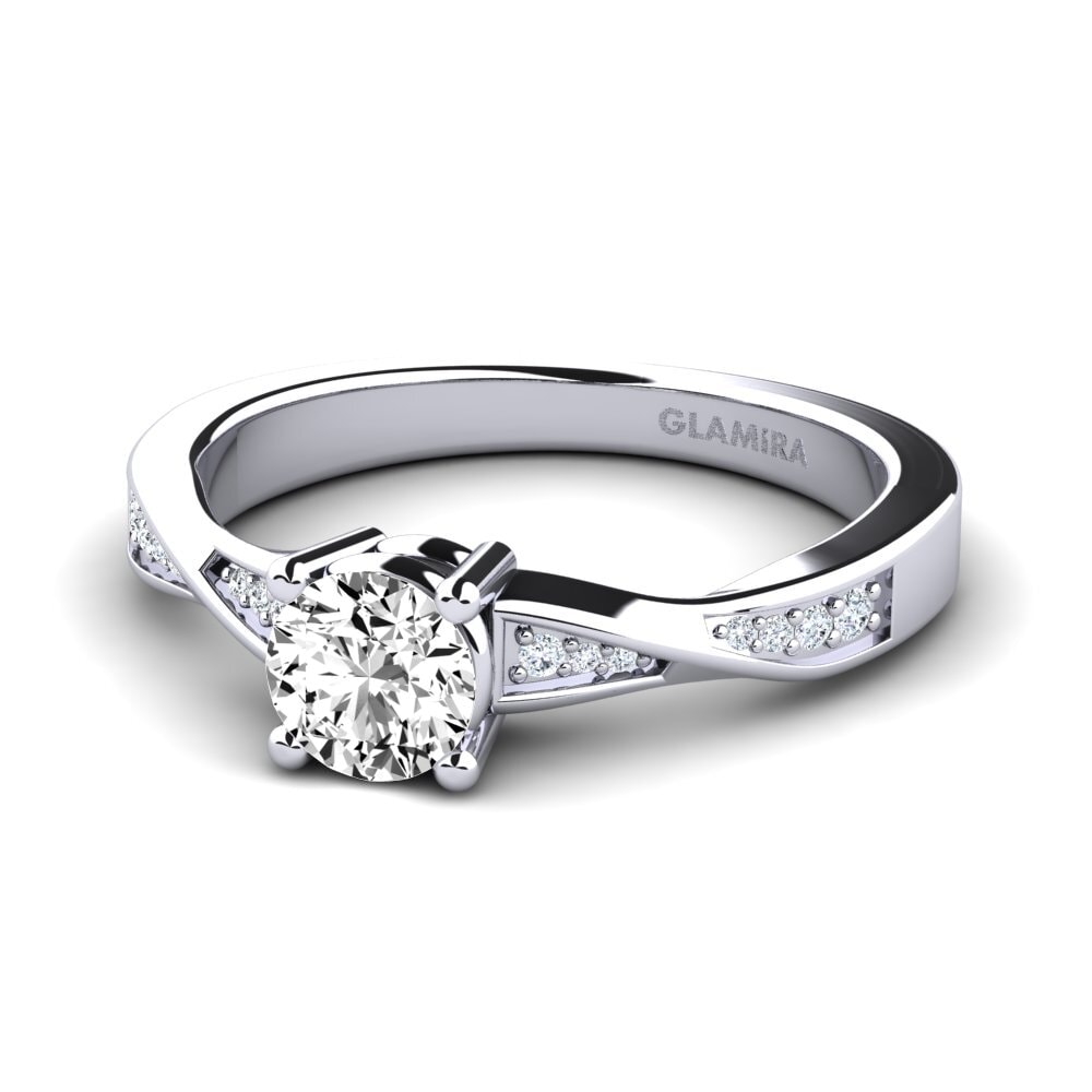 Moissanite Engagement Ring Kabena 0.5 crt
