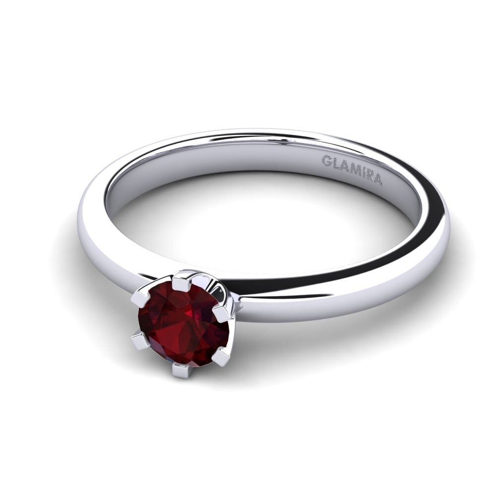 Granate Anillo de compromiso Katherina 0.5crt