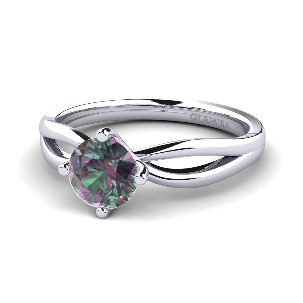 Mystic Topas Verlobungsring Layla