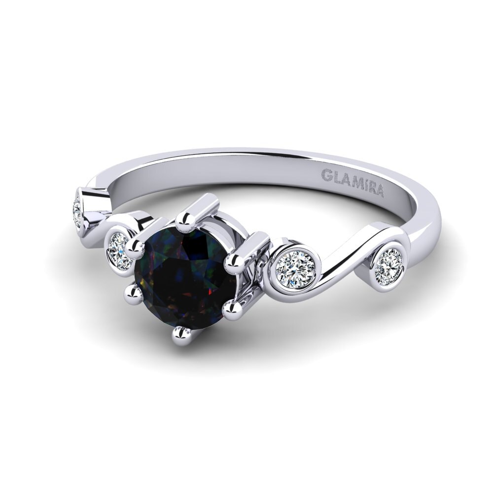 Black Opal Women's Ring Lyth