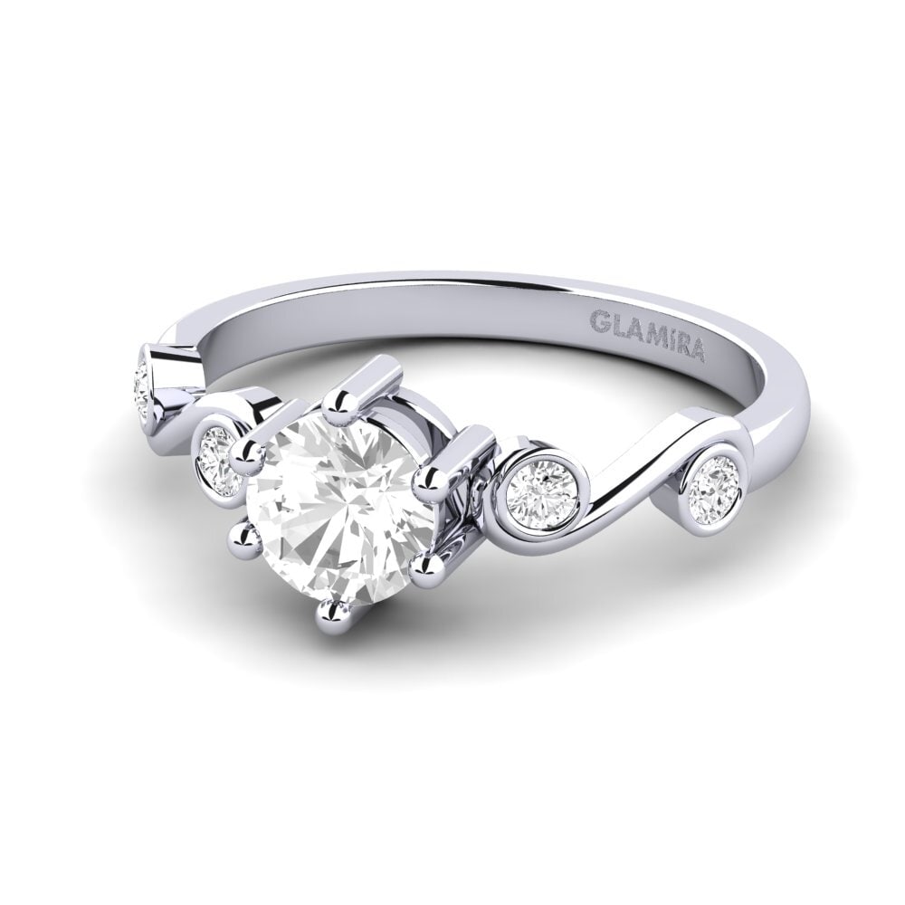 White sapphire Women's Ring Lyth