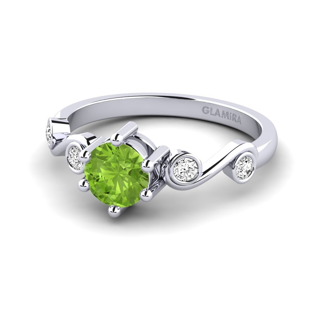 Peridoto Anillo de Mujer Lyth