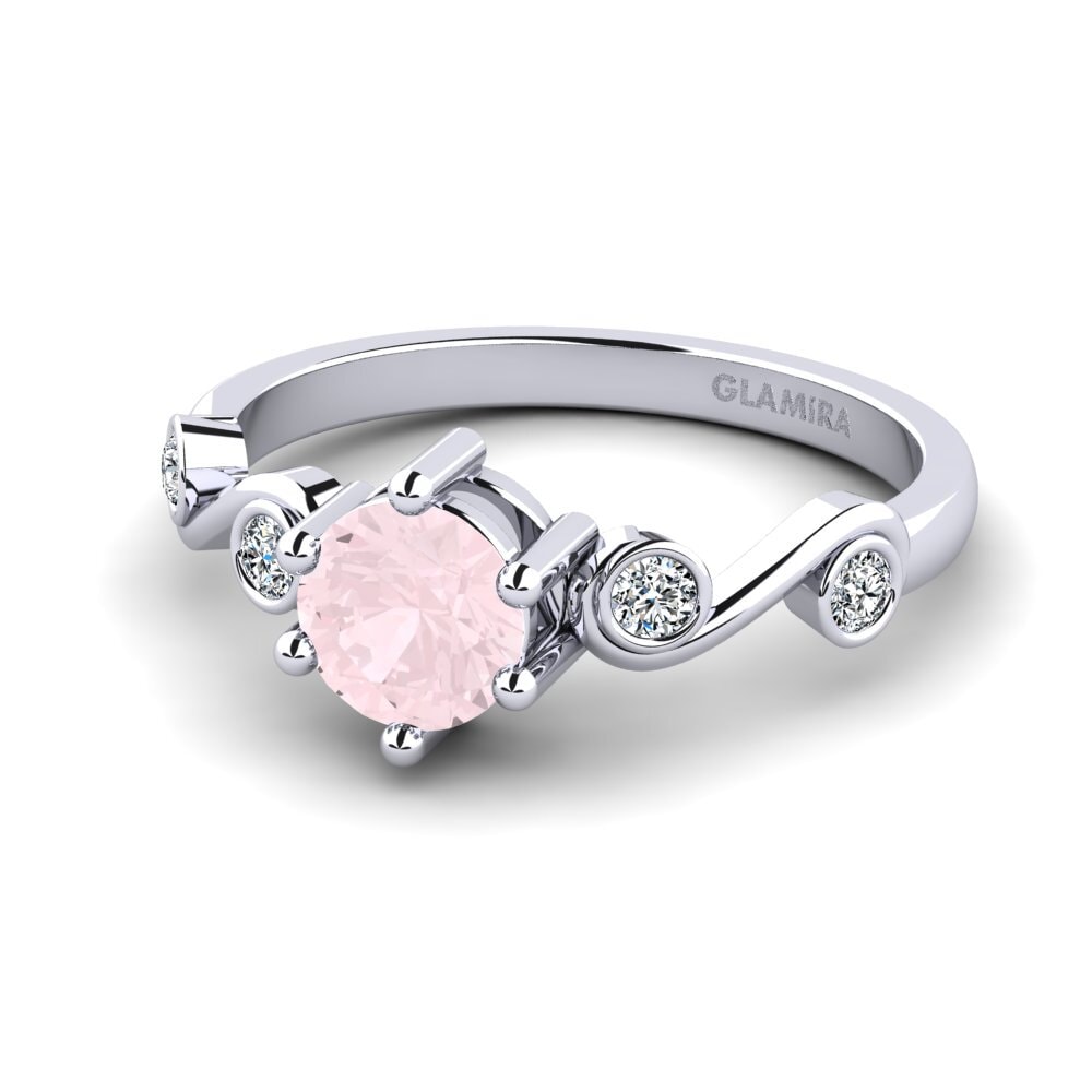 Rose Quartz Women's Ring Lyth