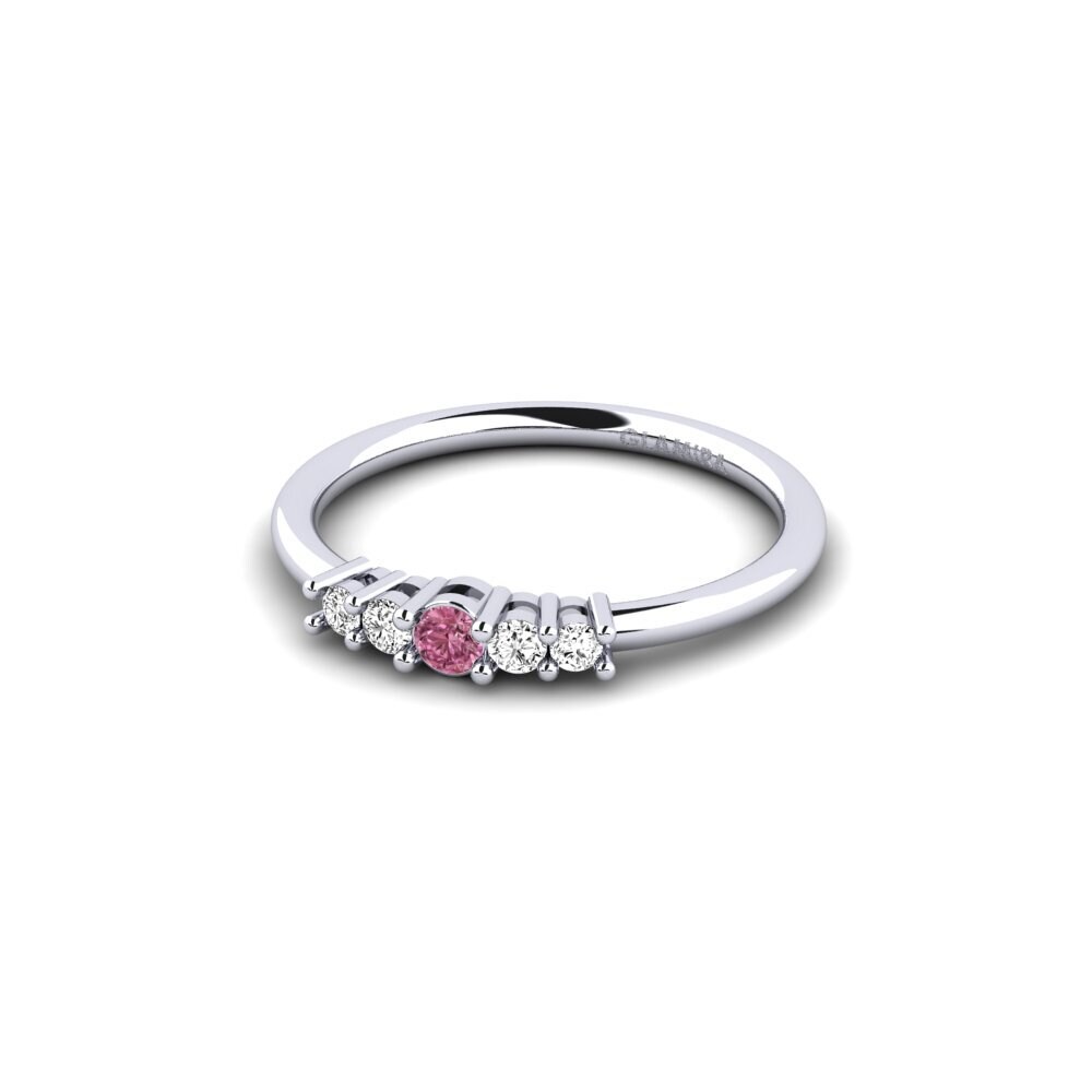 Granate Rhodolite Anillo de compromiso Macolie