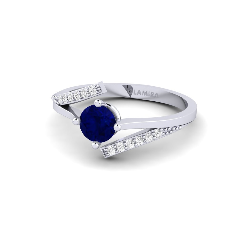 Sapphire Engagement Ring Makares