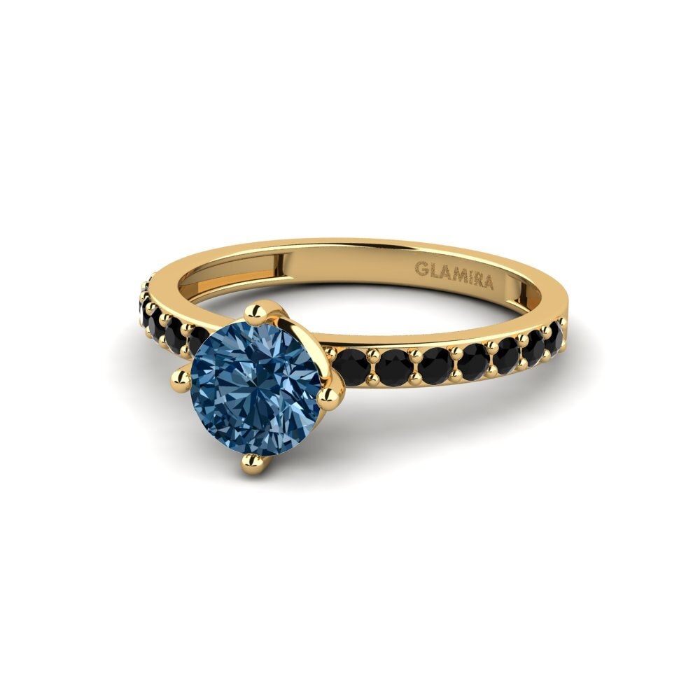 Blauer Diamant Verlobungsring Manana
