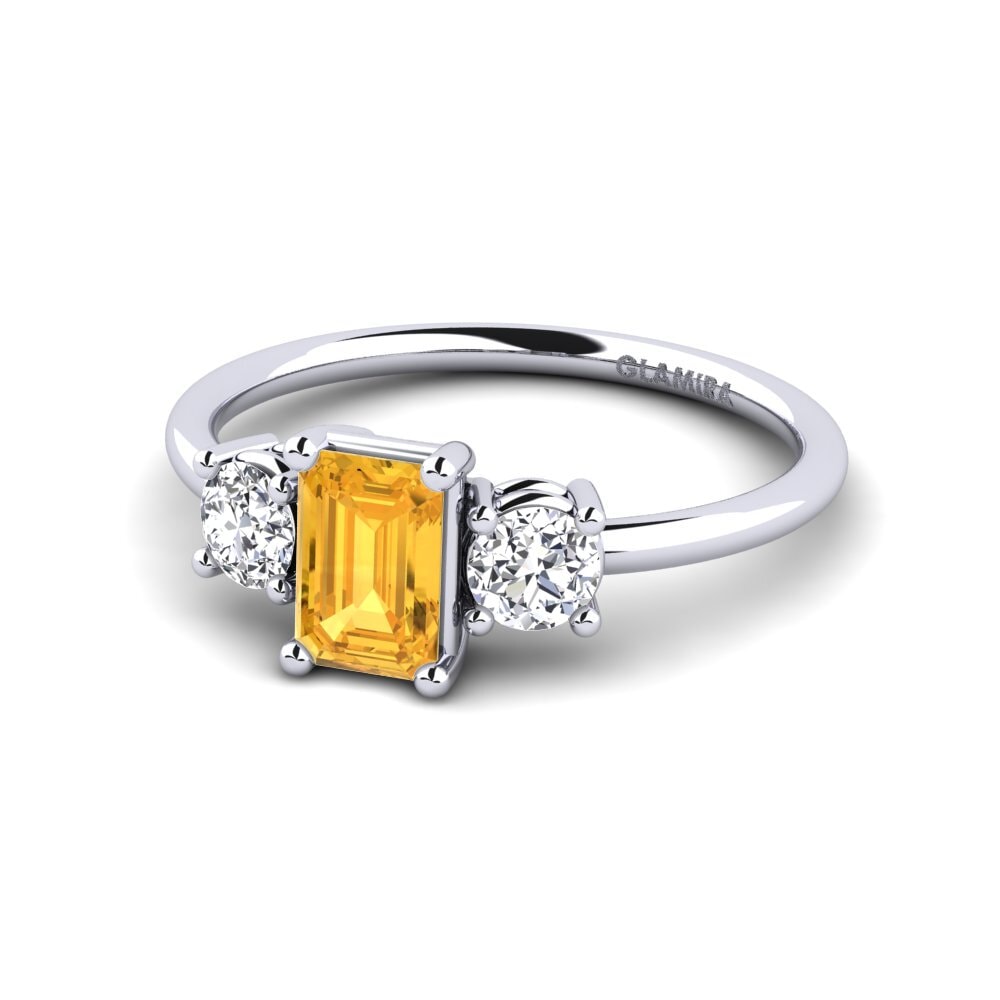 Citrine Engagement Ring Mania