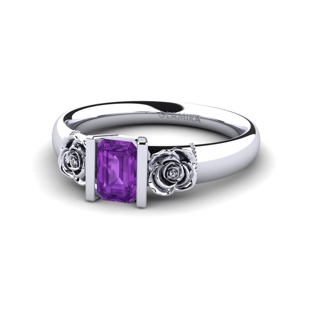 Amatista Anillo de Mujer Misery