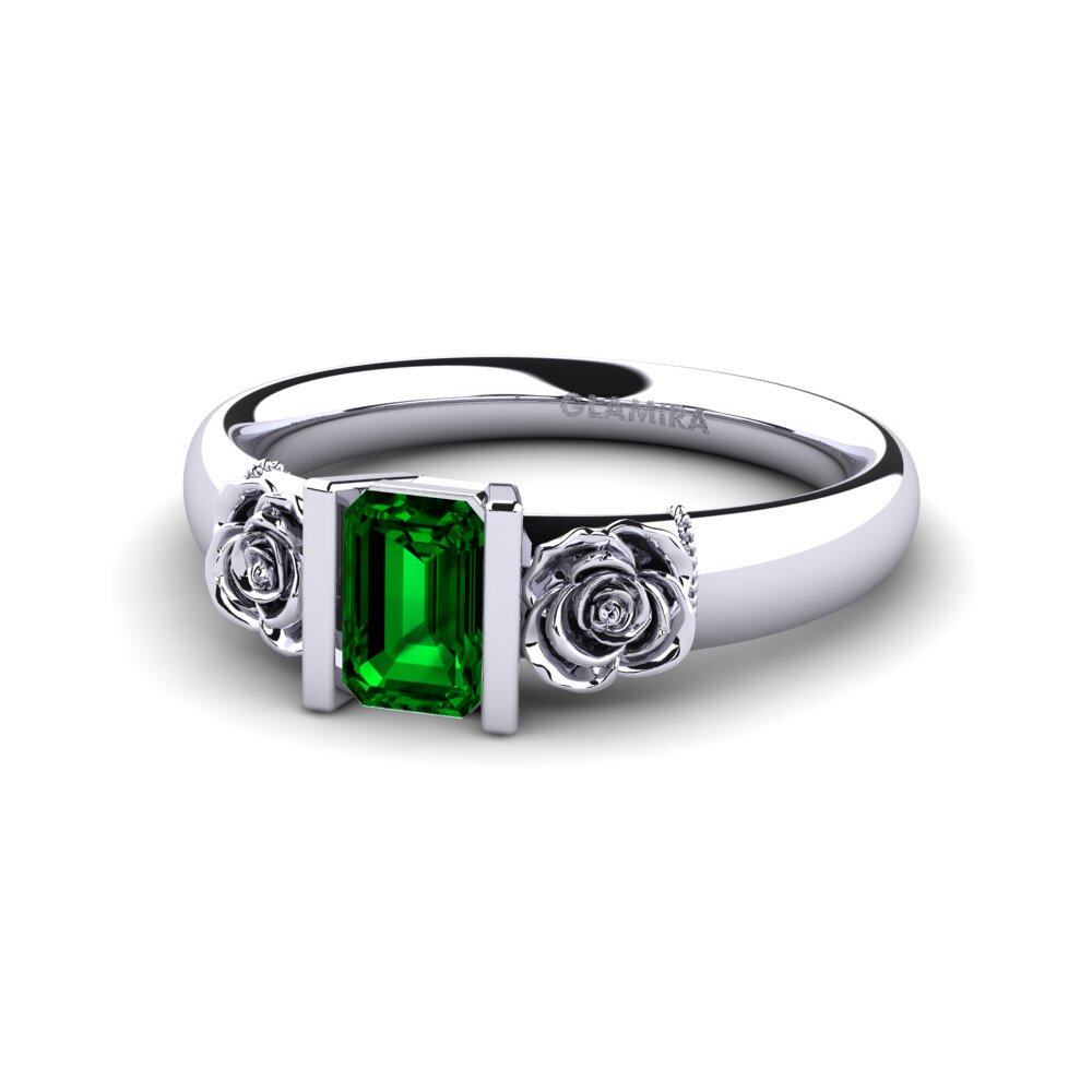 Circonita Verde Anillo de Mujer Misery