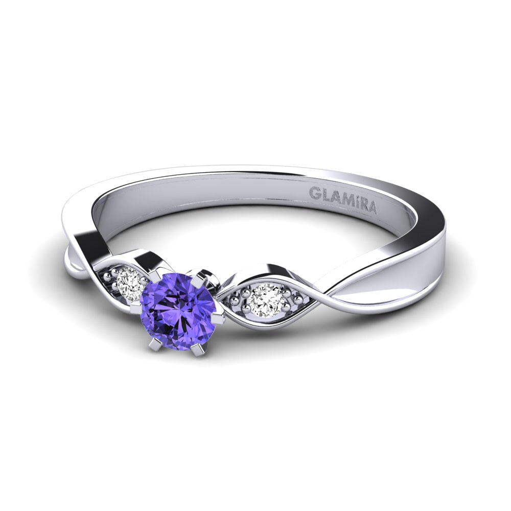 Tanzanite Engagement Ring Neveda