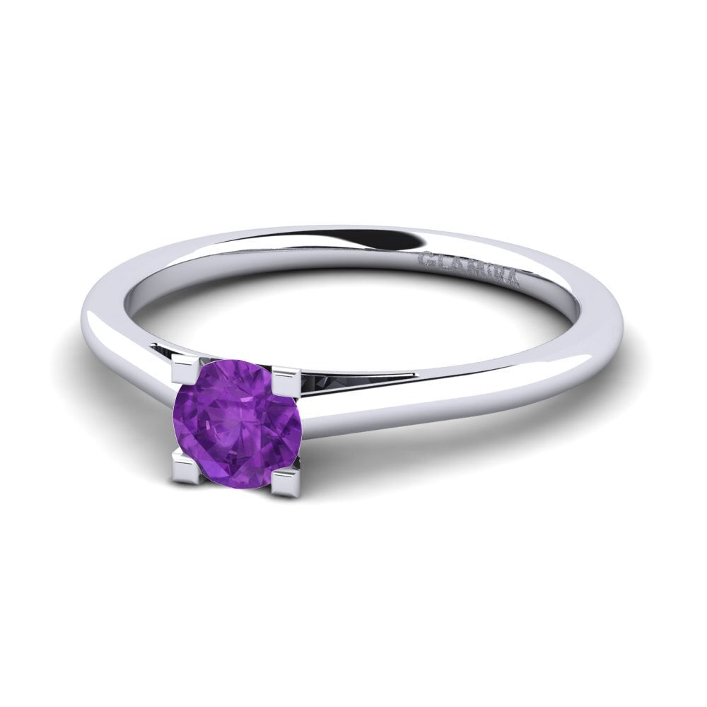 Amatista Anillo de compromiso Nichele