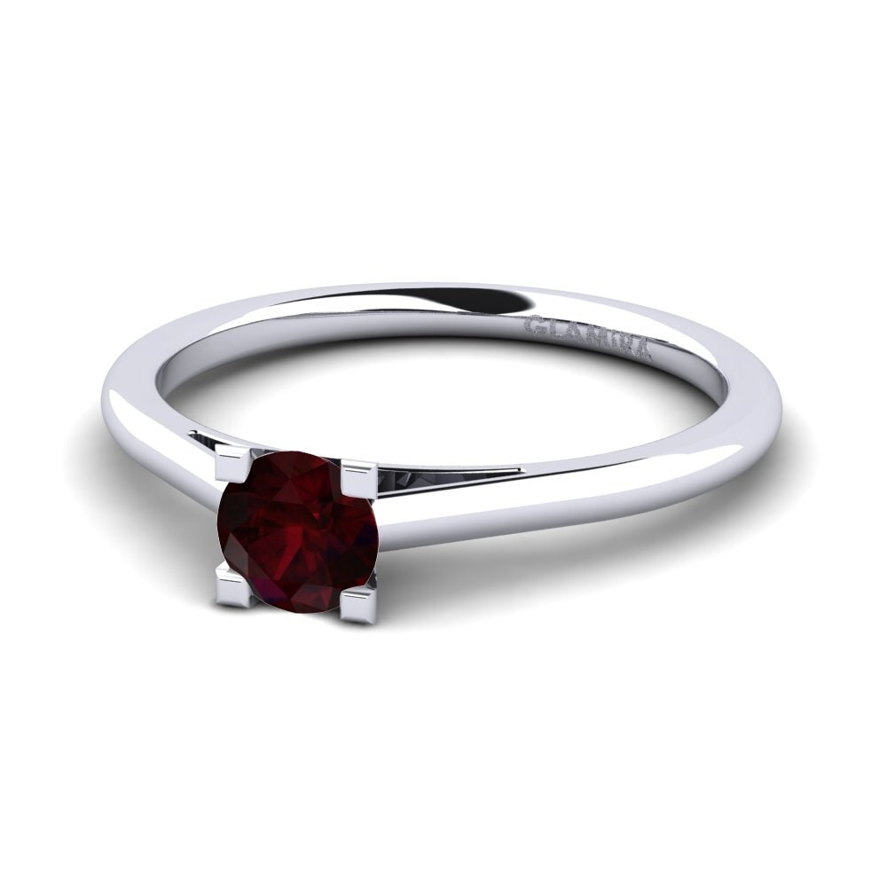 Garnet Engagement Ring Nichele