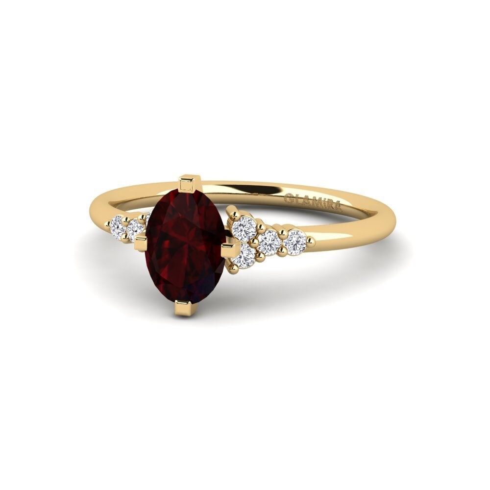 Garnet Engagement Ring Odelyn