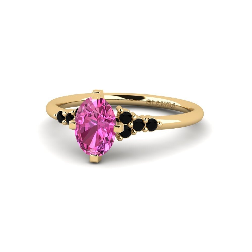 Pink Topaz Engagement Ring Odelyn