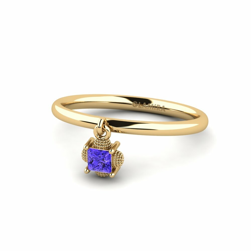 Tanzanita Anillo de compromiso Ripteder