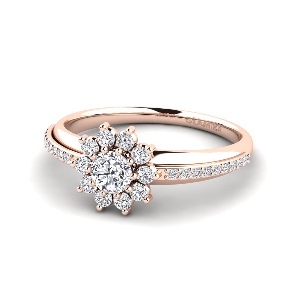 Rotgold 585 Verlobungsringe Rutorte