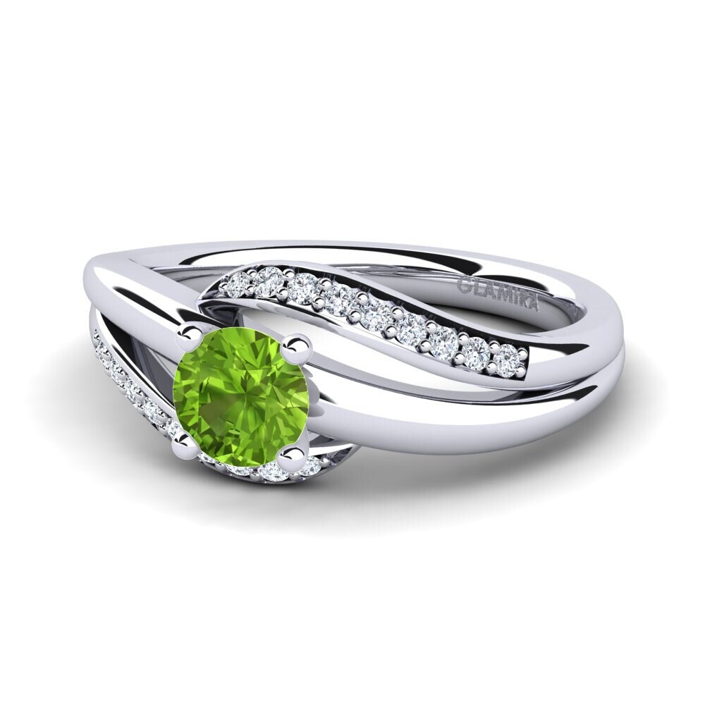 Peridot Engagement Ring Sydney