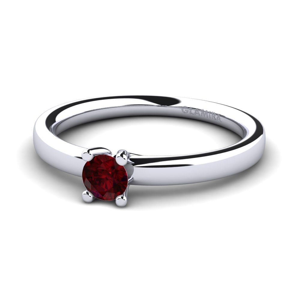 Garnet Engagement Ring Titina