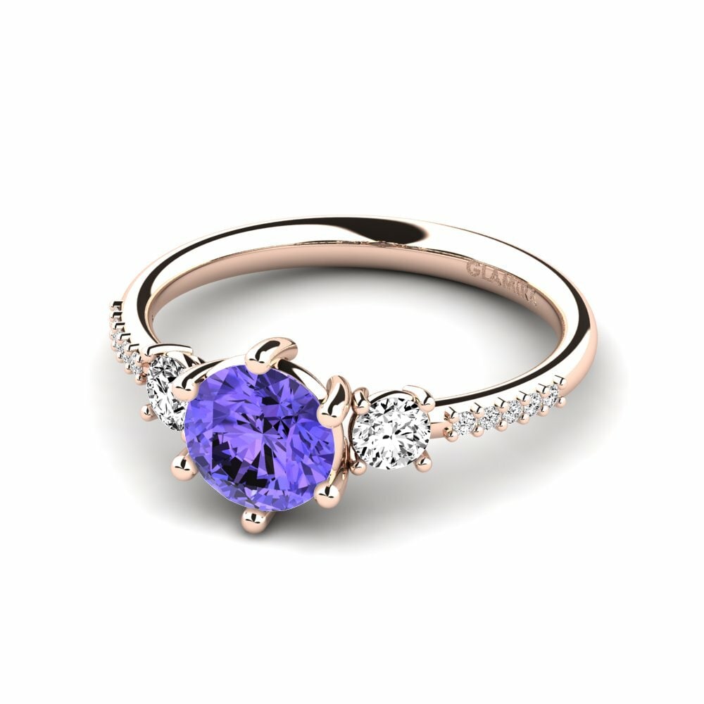 Tanzanita Anillo de compromiso Zanyria