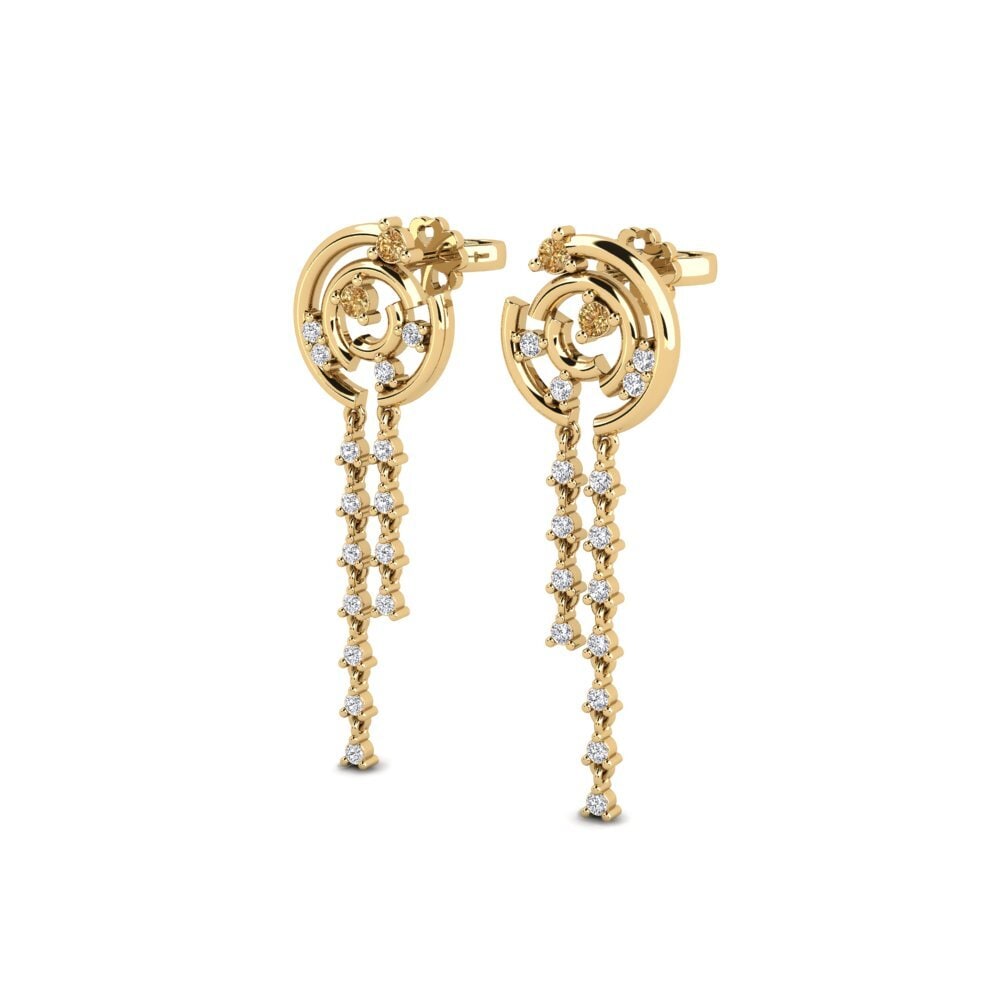Brown Diamond Women's Earring Archaicci