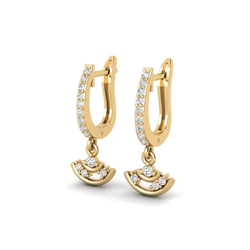 Moissanite Women's Earring Berpunk