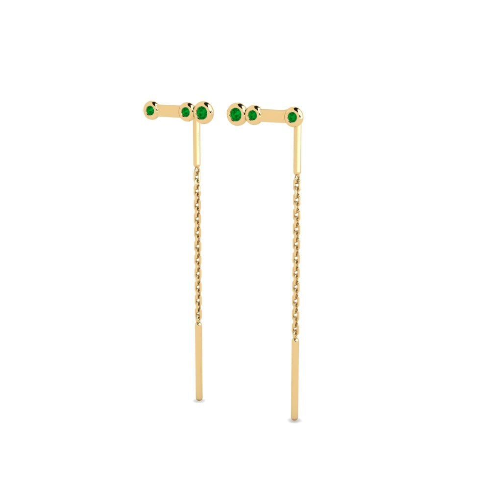 Emerald Women's Earring Bhawlone - A
