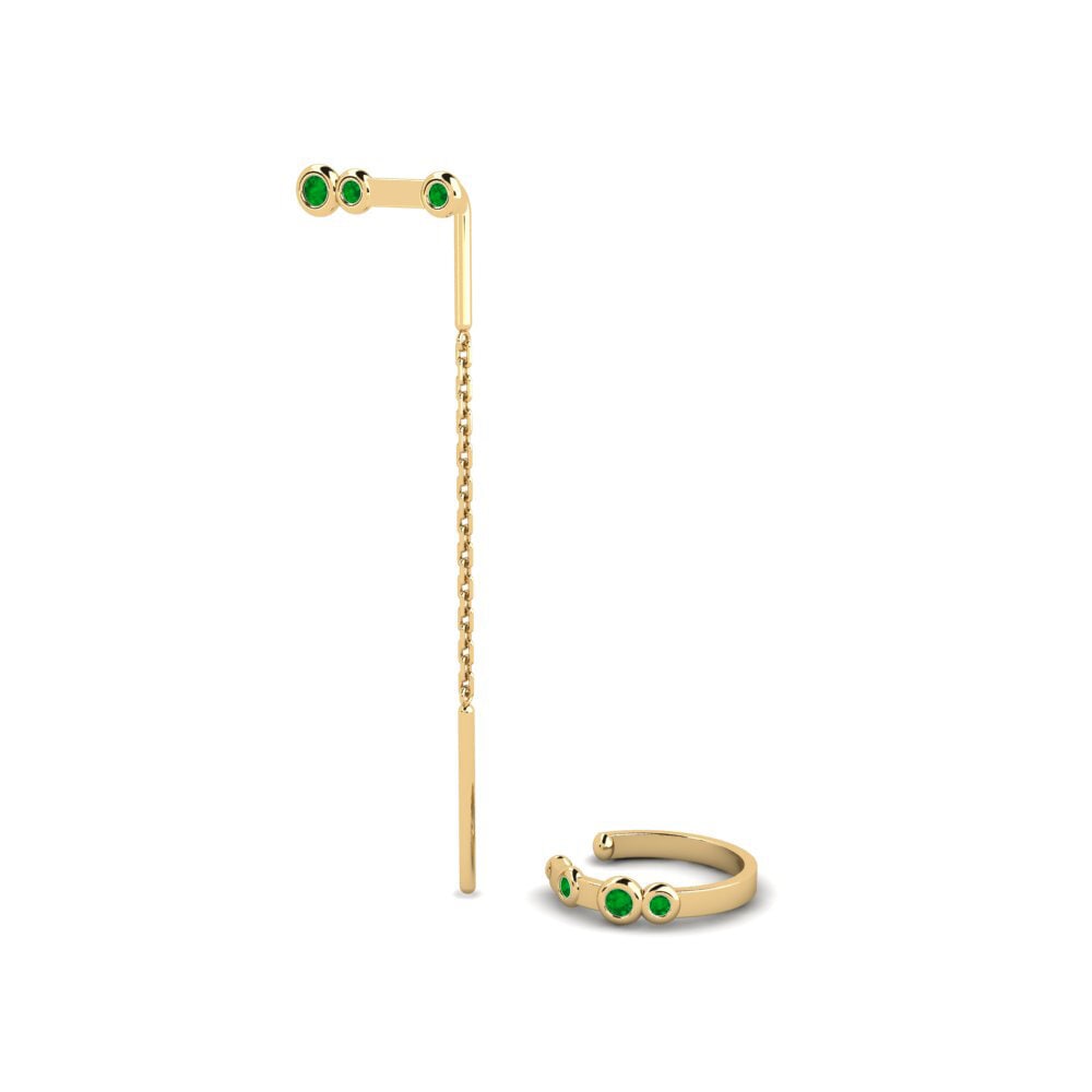 Emerald Women's Earring Bhawlone - SET