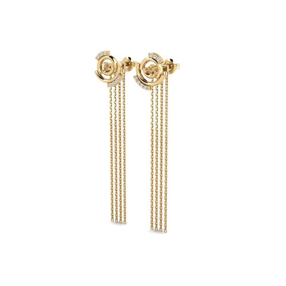 Brown Diamond Women's Earring Blausee