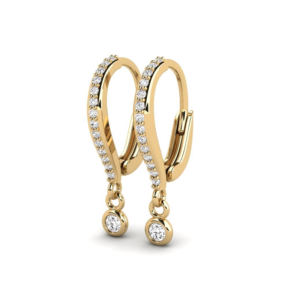 Moissanite Women's Earring Bola