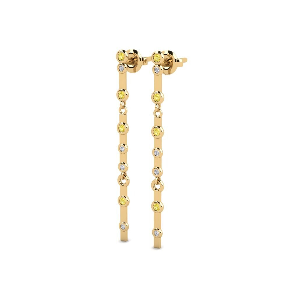 Yellow Sapphire Women's Earring Bolla