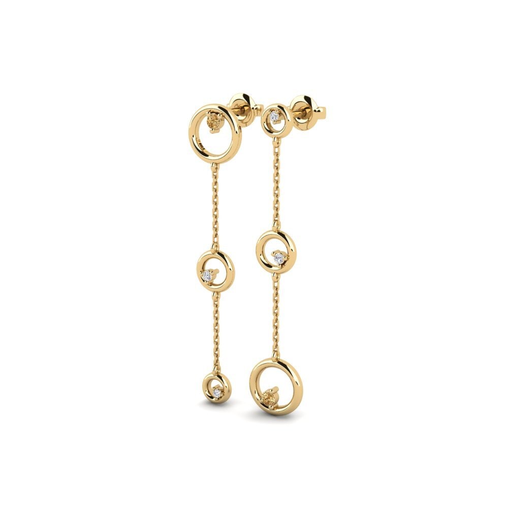 Brown Diamond Women's Earring Buhler