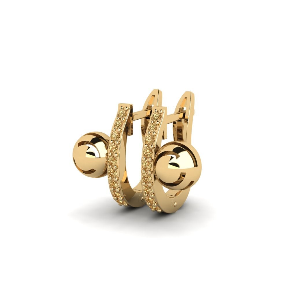 Brown Diamond Women's Earring Cavendish
