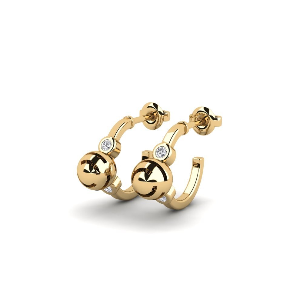 Diamant Boucle d'oreille femme Caxtonda