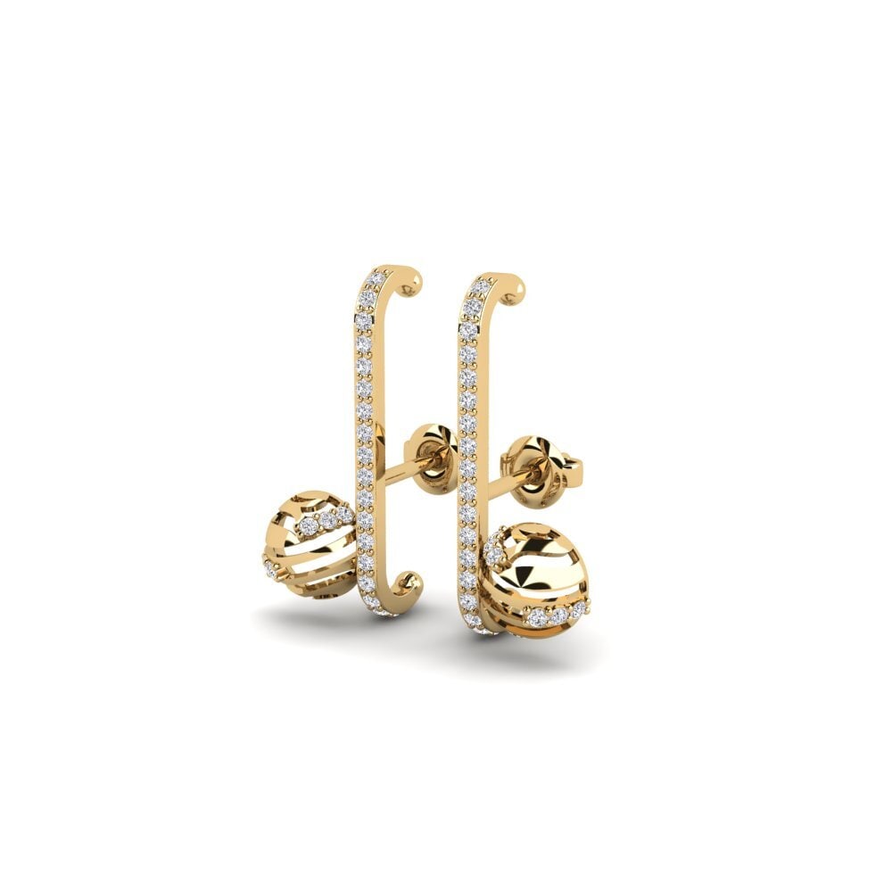 Diamant Boucle d'oreille femme Chokwadi