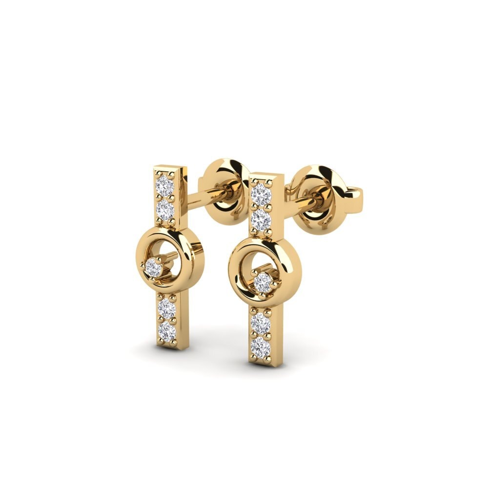 Diamant Boucle d'oreille femme Grindelwald