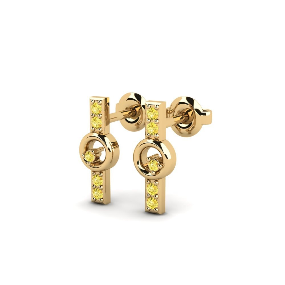 Yellow Sapphire Women's Earring Grindelwald