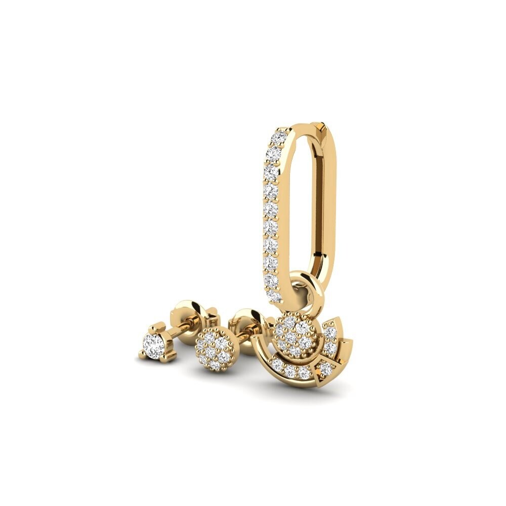 Moissanite Women's Earring Gruyeres - SET