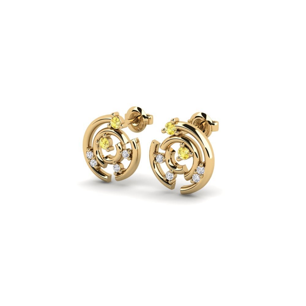 Yellow Sapphire Women's Earring Herisau
