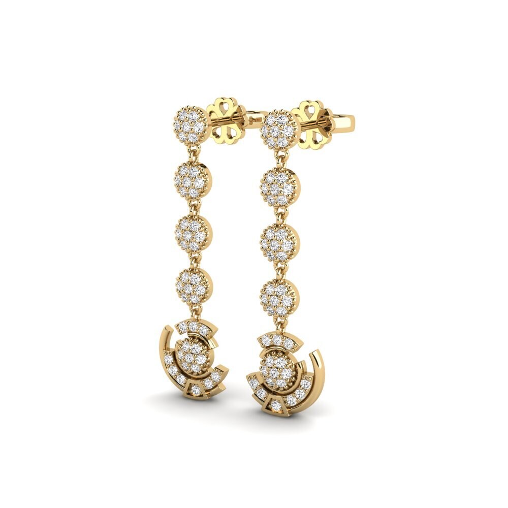 Moissanite Women's Earring Metav