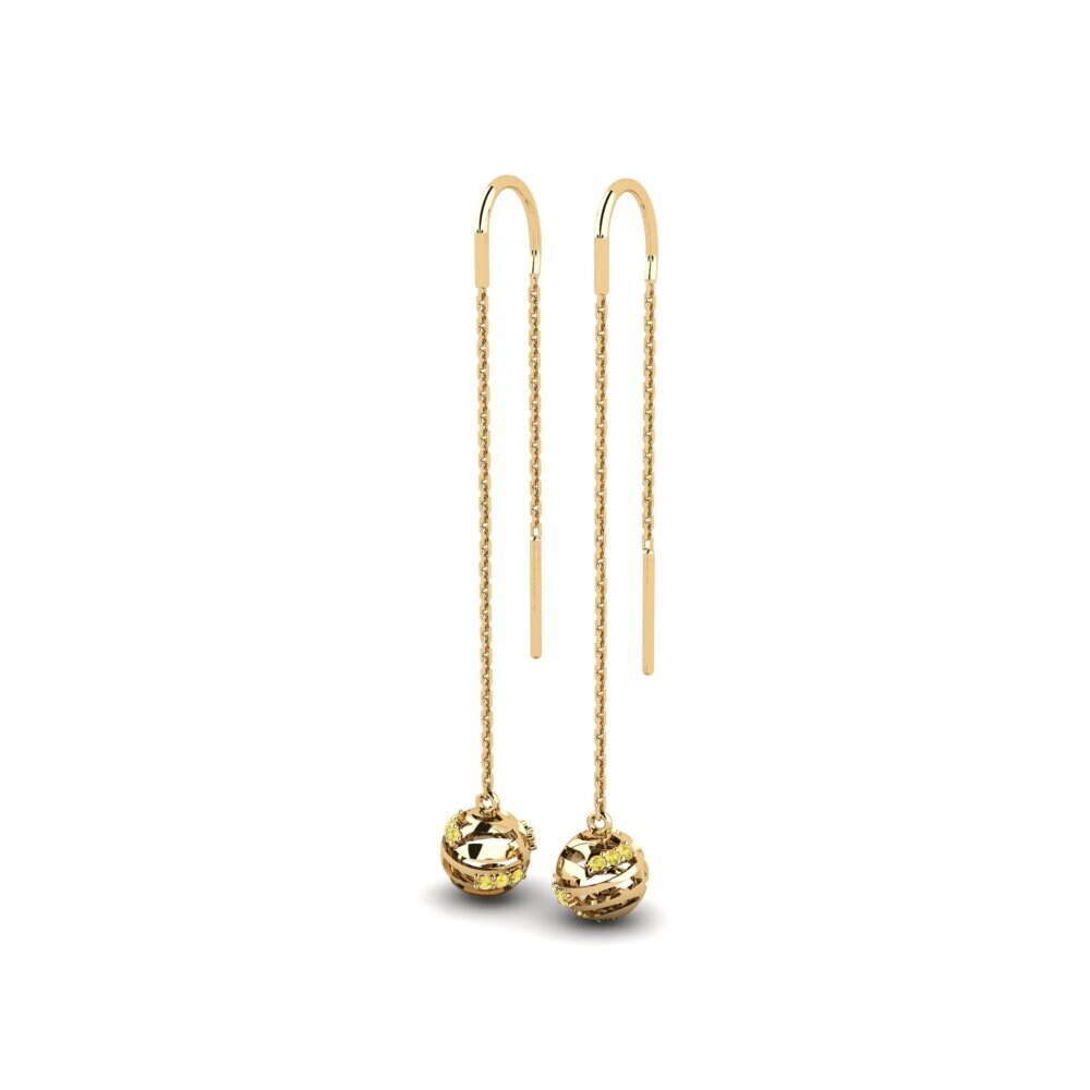 Yellow Sapphire Women's Earring Ntiyiso