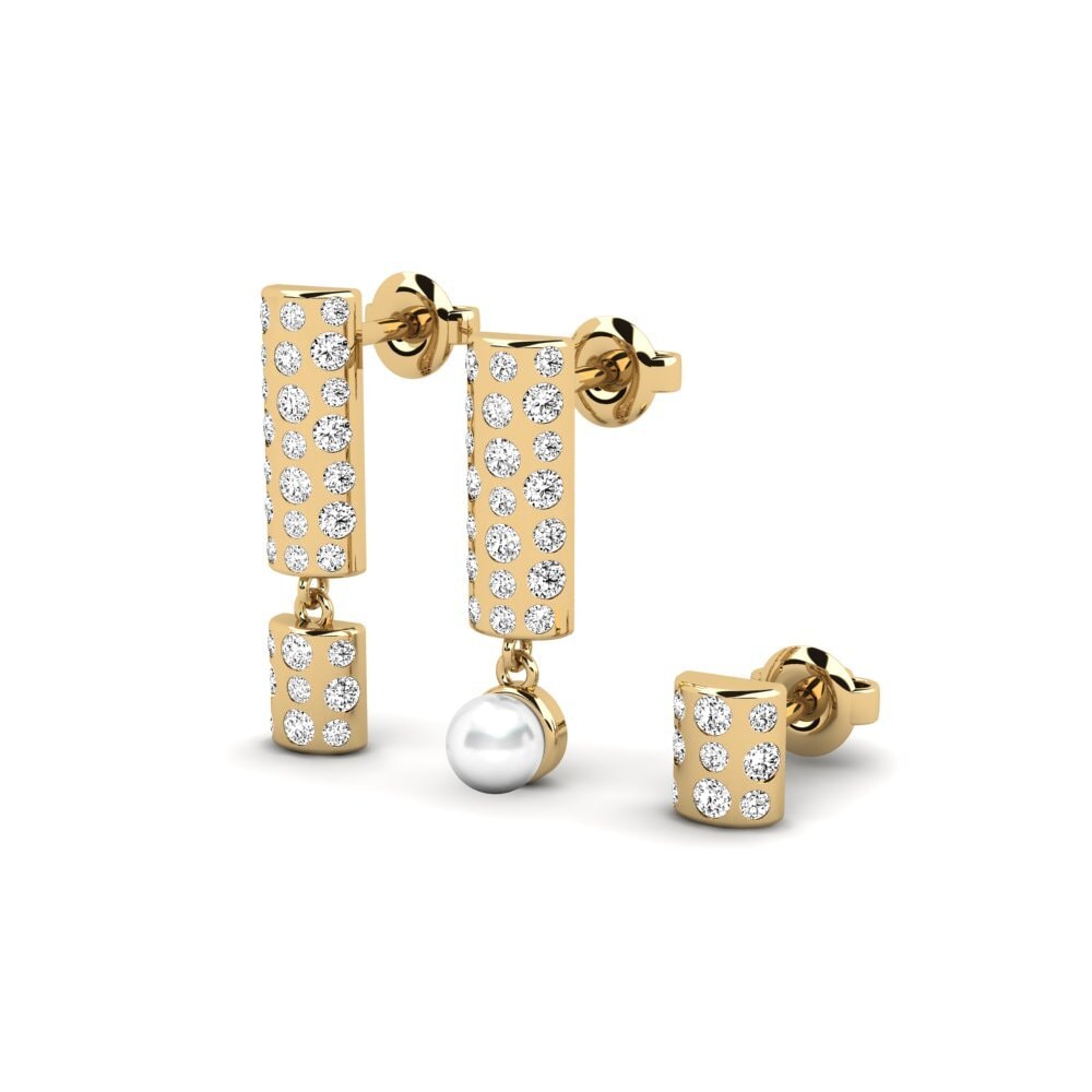 Moissanite Women's Earring Avlonya - SET
