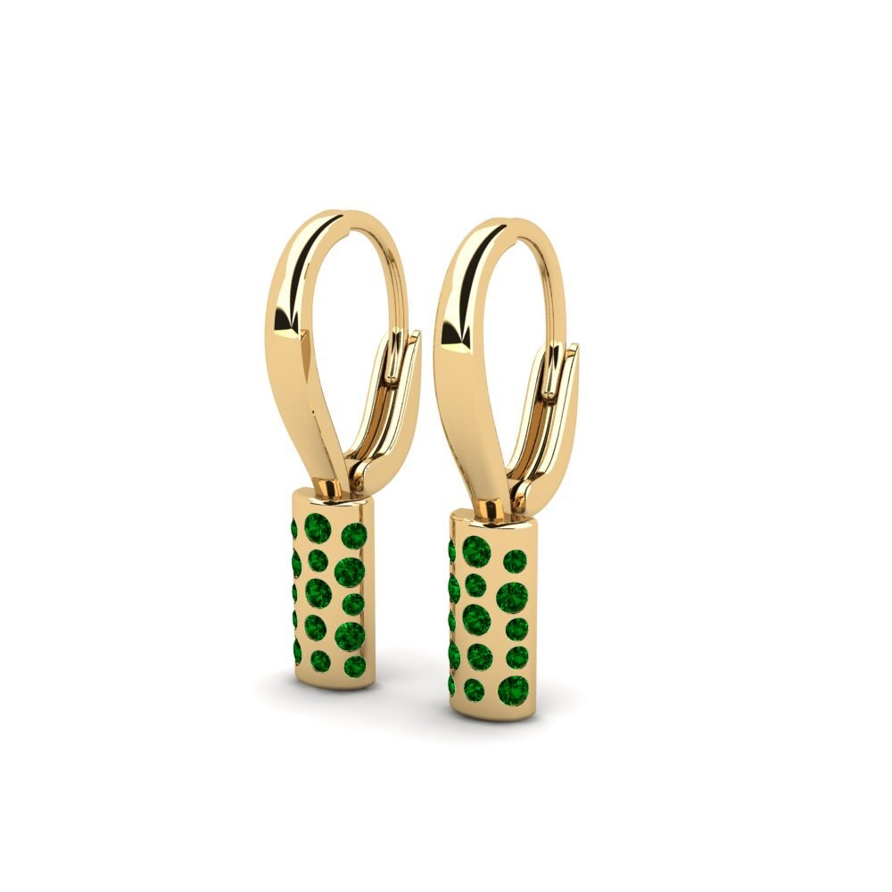 Circonita Verde Pendiente de mujer Garwolin