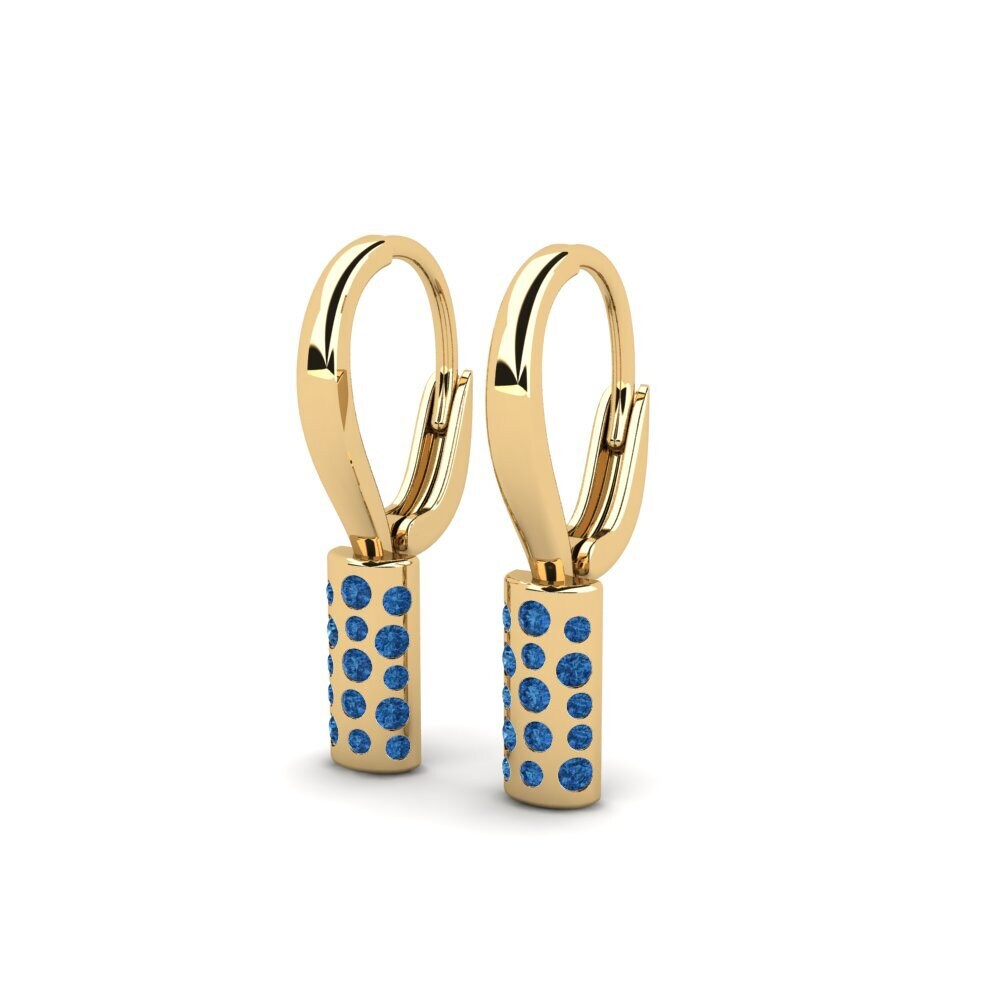 sapphire-zirconia Women's ต่างหู Garwolin