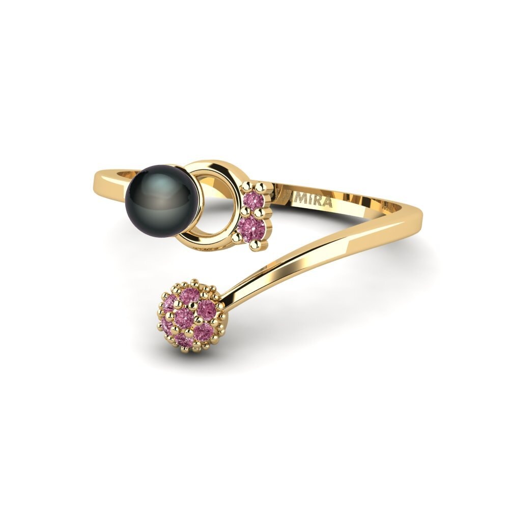 Granate Rhodolite Anillo Ibali