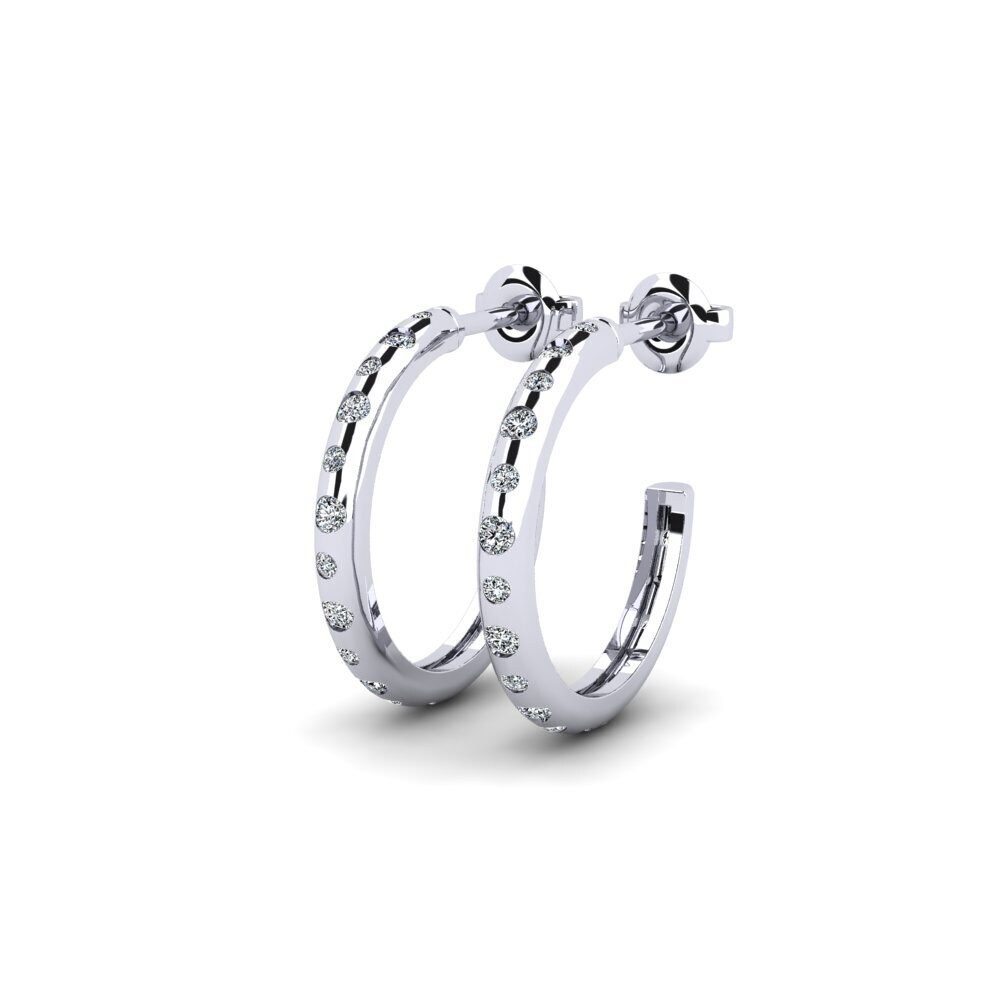 Plata 925 Circonita Pendiente de mujer Jastarnia