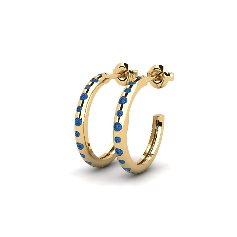 sapphire-zirconia Women's ต่างหู Jastarnia