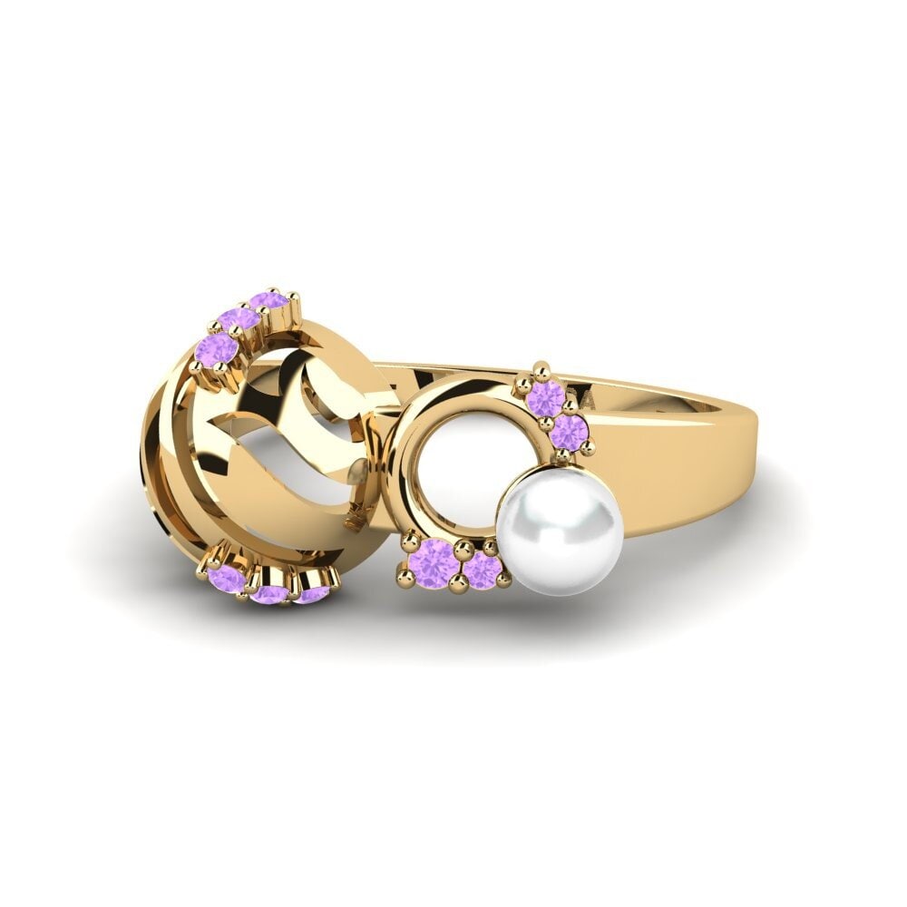 Amatista Anillo Kow