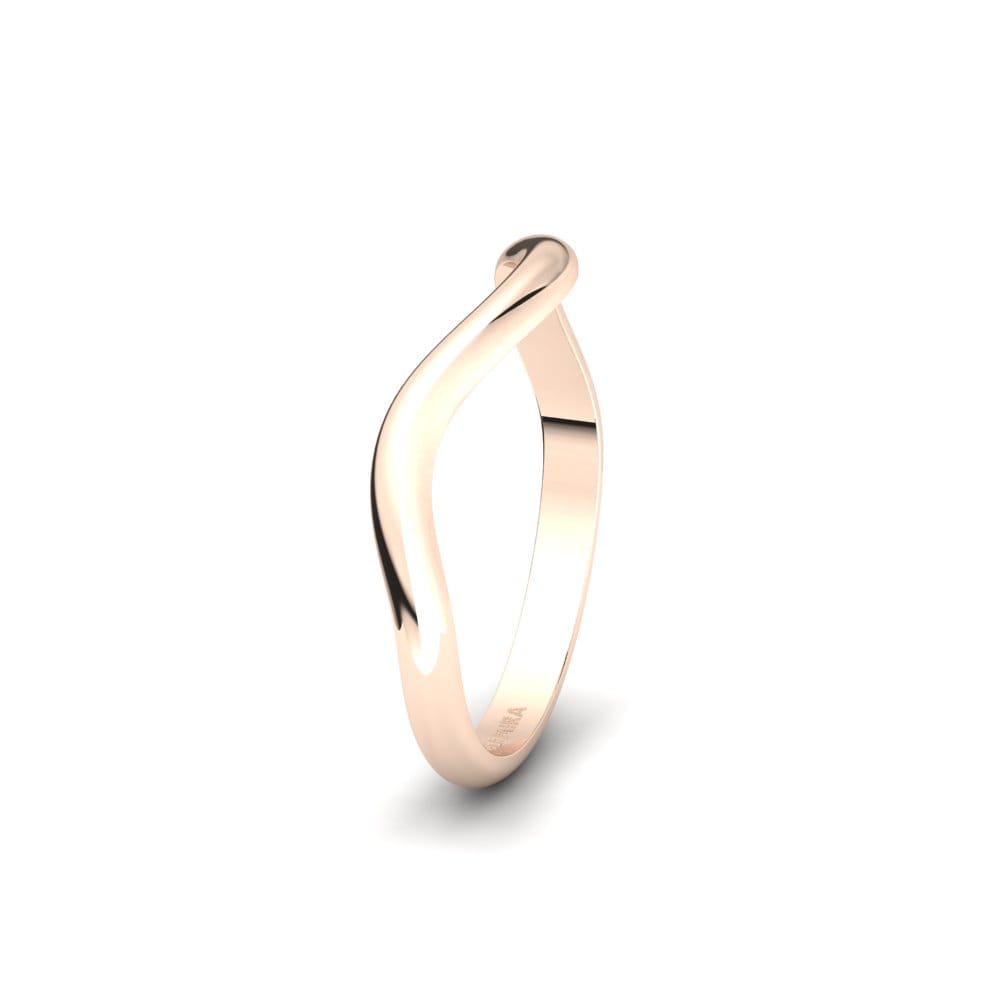 Or Rose 18k Alliance pour homme Inheritance