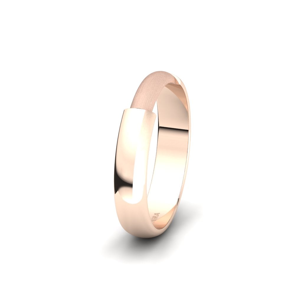 Or Rose 18k Alliance pour homme Landschap